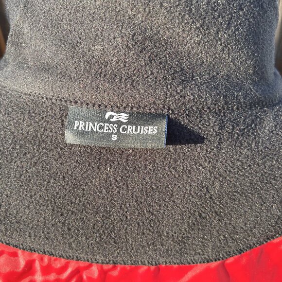 PRINCESS CRUISES Baltic Embroidered Fleece Red Jacket: Men's S; Women's M/L - Picture 7 of 9